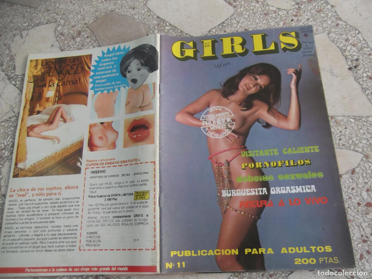 Zeitschriften: girls n&ordm;11, revista erotica espa&ntilde;ola ,solo para adultos