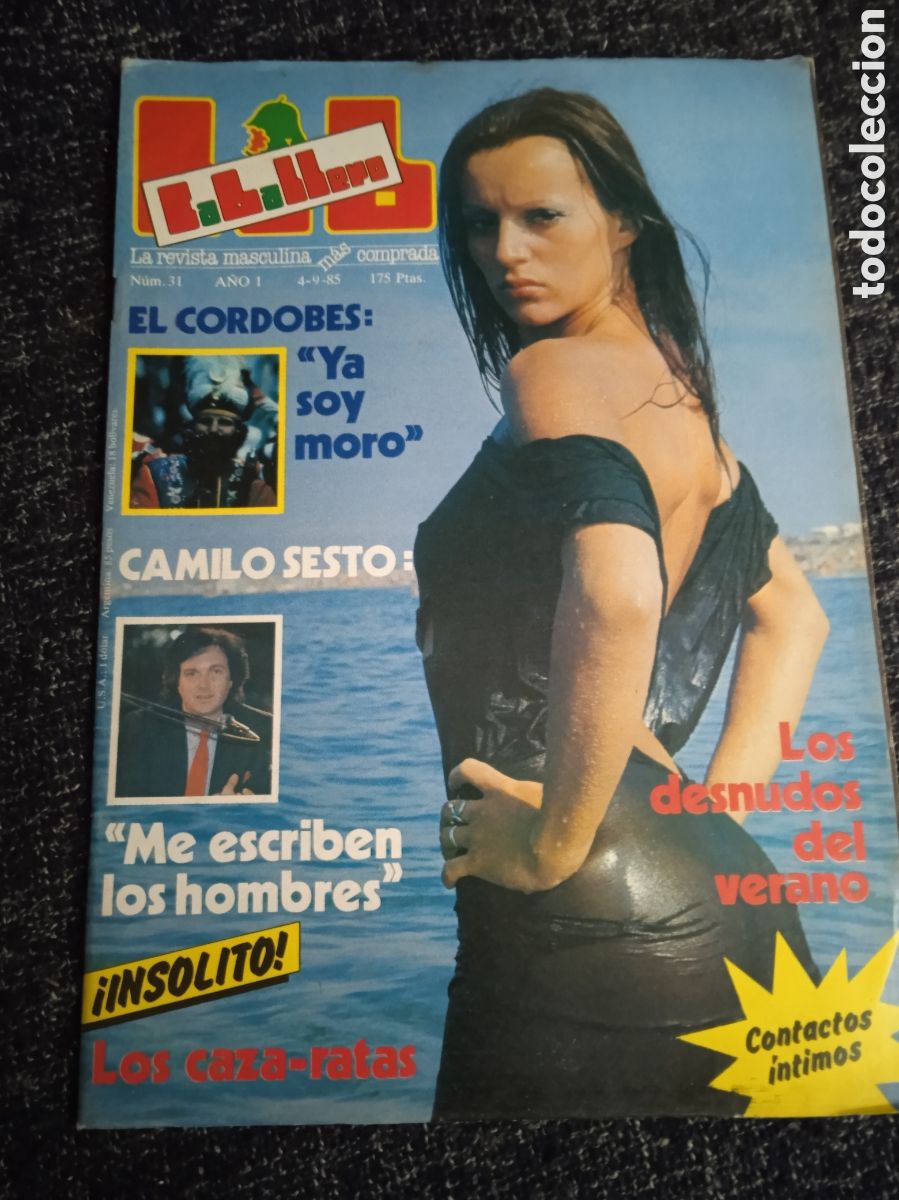 Zeitschriften: LIB CABALLERO N&ordm; 31 CARMEN CERVERA - CAMILO SESTO - VICTOR MANUEL (REVISTA EROTICA DE LOS 80 )