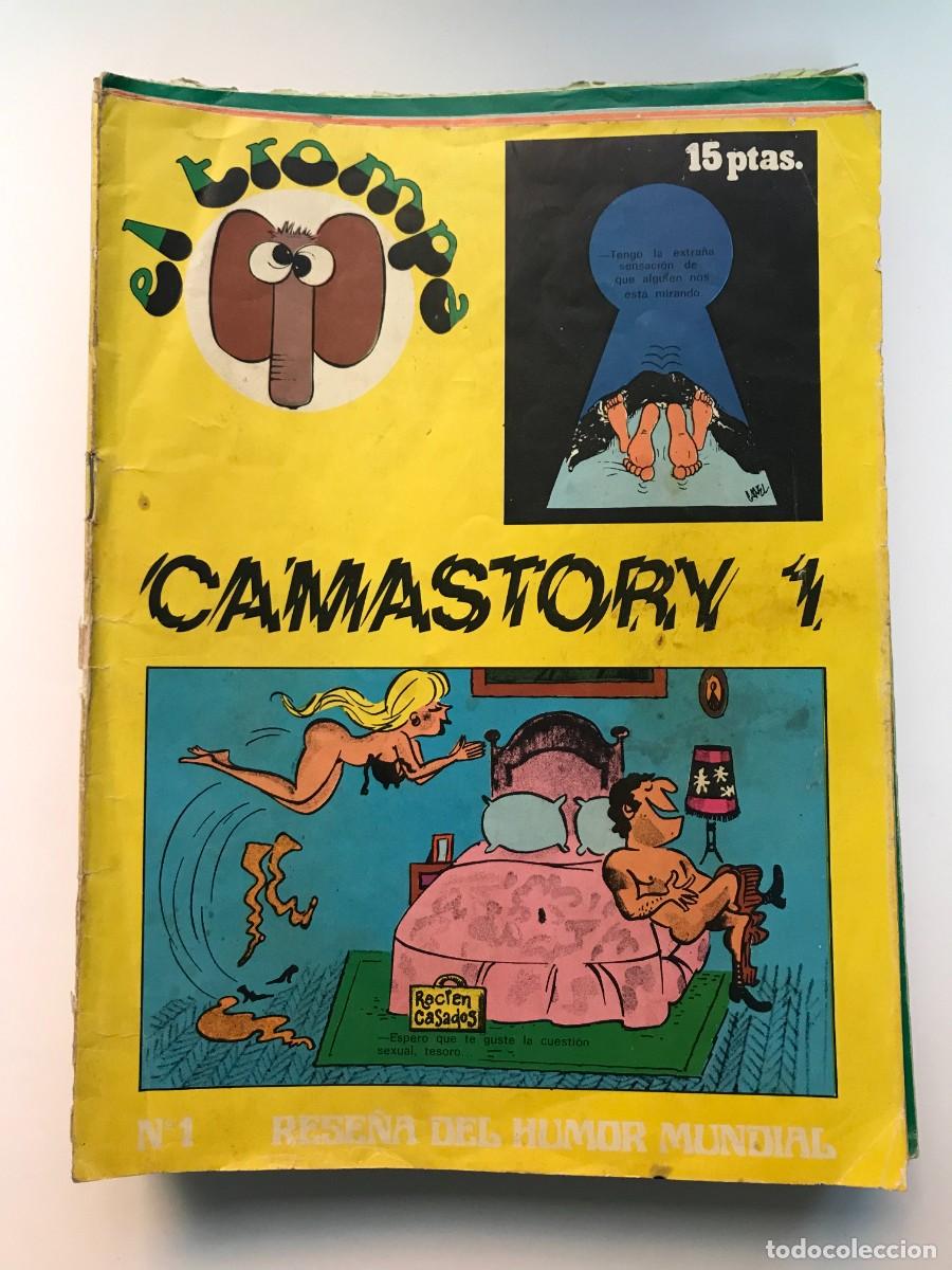 Journals: REVISTA EL TROMPA, EROTICA Y HUMOR - A&Ntilde;O 1976, N&ordm; 1