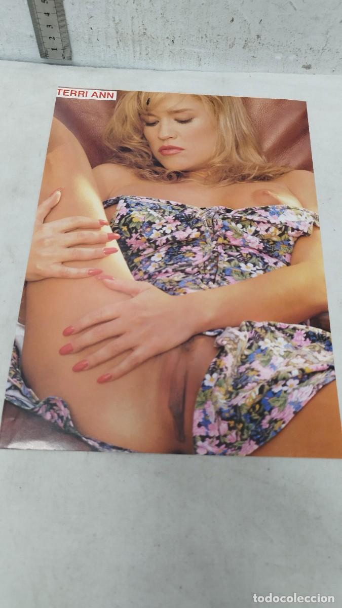 Journals: 1 hoja suelta de revista para adultos,er&oacute;tico mujer desnuda.Terri Ann