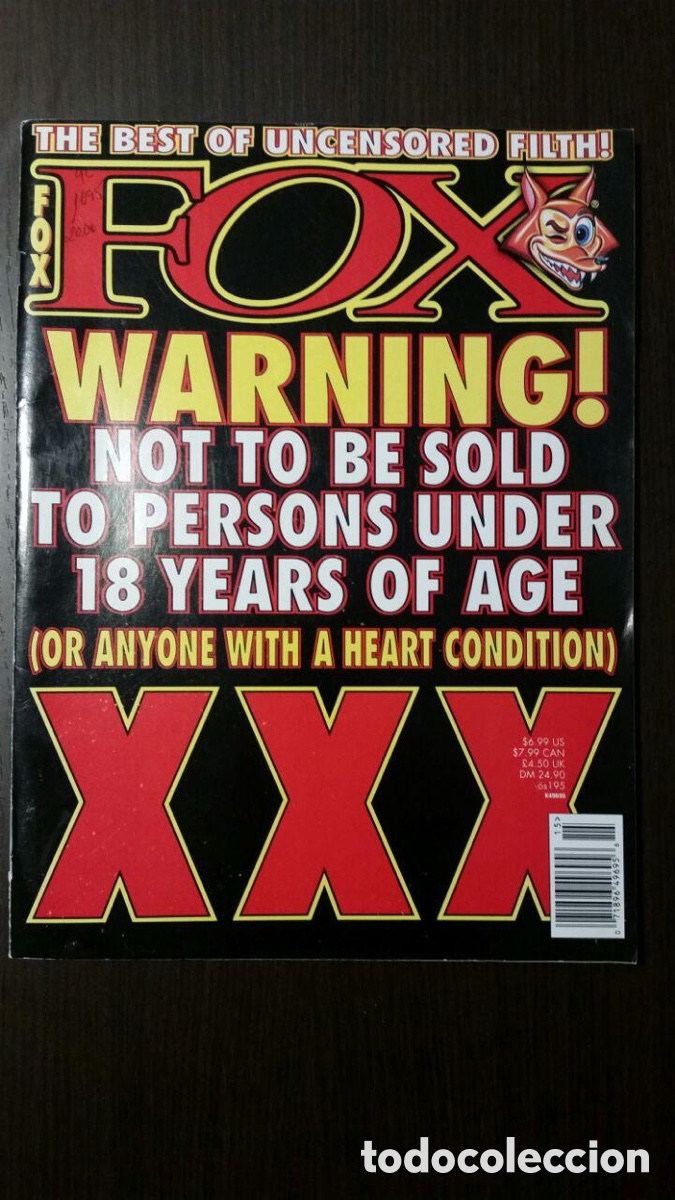 Magazines: Fox, revista para adultos XXX