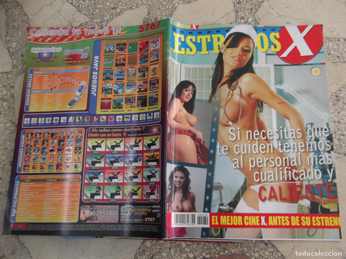 Zeitschriften: estrenos x n&ordm; 79 ,erotica espa&ntilde;ola , solo para adultos