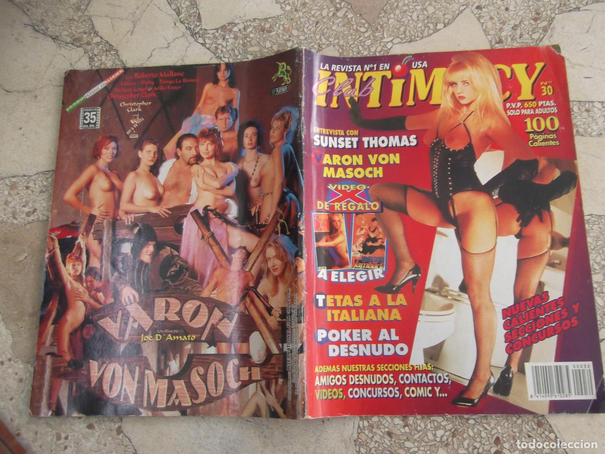 Zeitschriften: club intimacy n&ordm; 30 ,erotica espa&ntilde;ola , solo para adultos