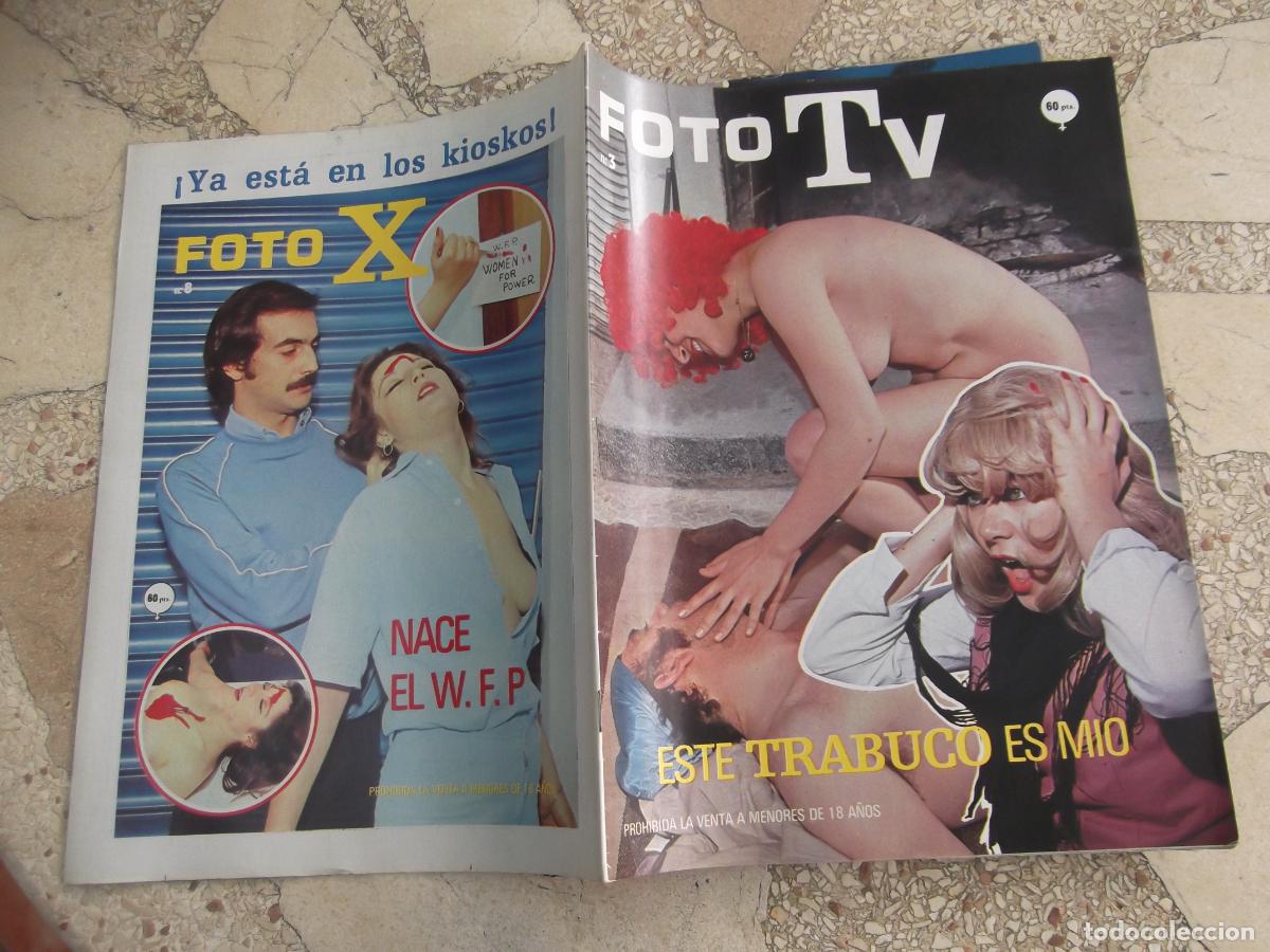 Zeitschriften: revista foto tv n&ordm; 3, este trabuco es mio, fotonovela color, erotica espa&ntilde;ola ,solo para adultos