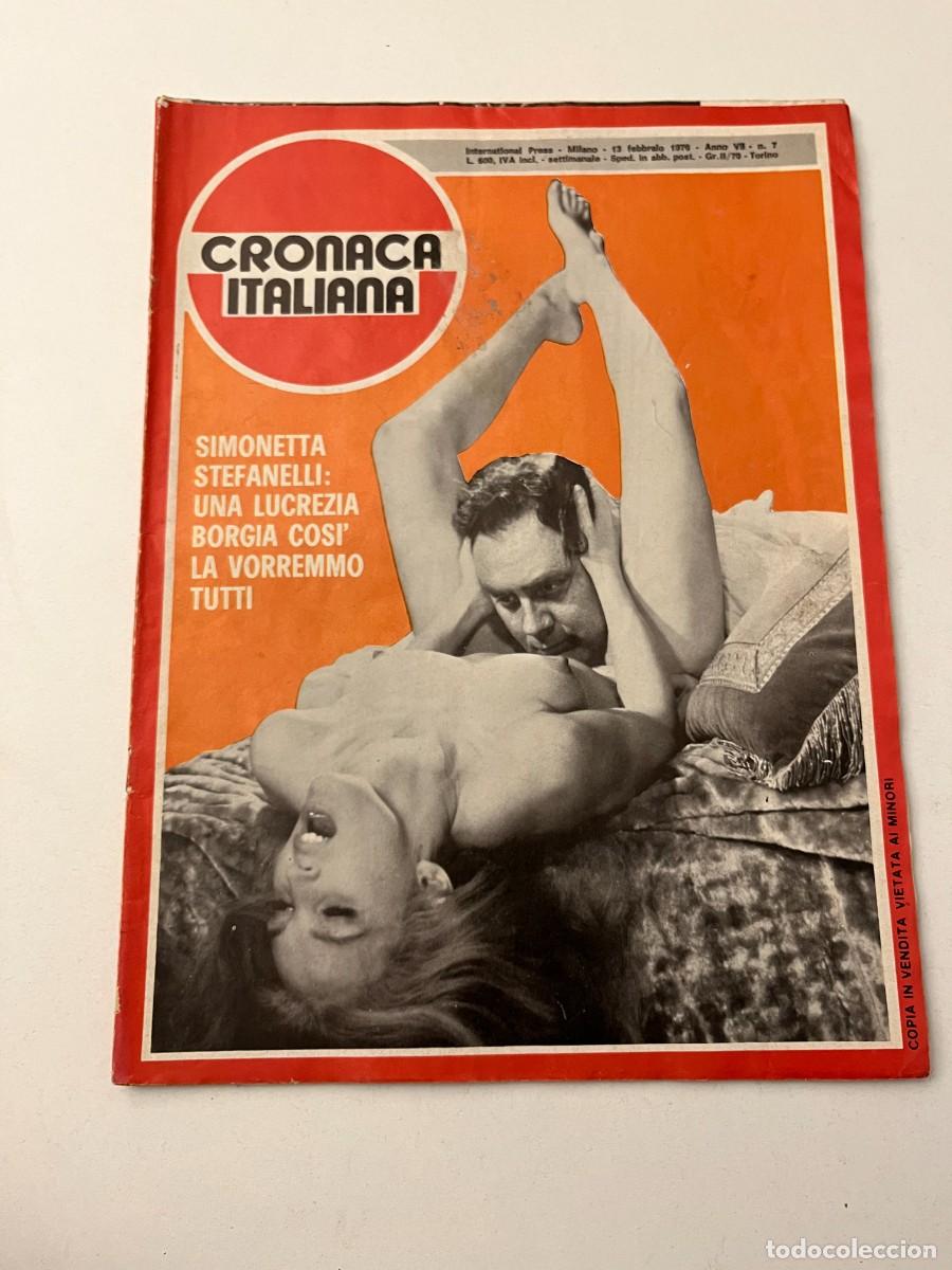 Journals: (12/10/24) vintage magazine CRONACA ITALIANA n.7 -gay-lesbian-bizzarre-(VEDI FOT0!!)