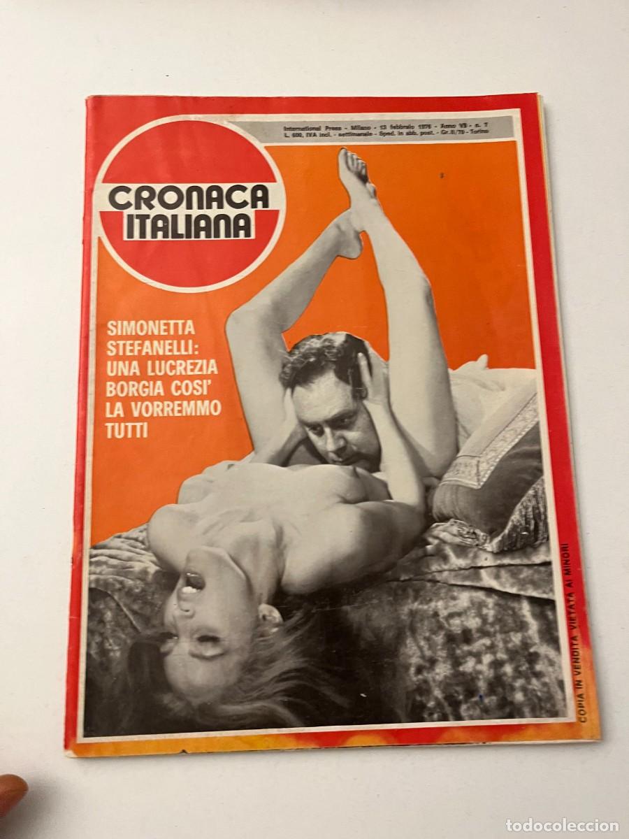 Journals: (12/10/24) vintage magazine CRONACA ITALIANA n.7 -gay-lesbian-bizzarre-(VEDI FOT0!!)