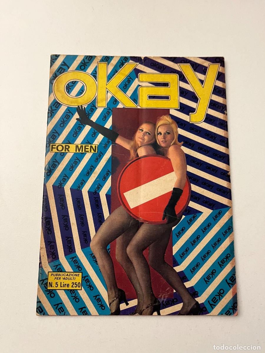 Journals: (12/10/24) vintage magazine OKAY -gay-lesbian-bizzarre-(VEDI FOT0!!)