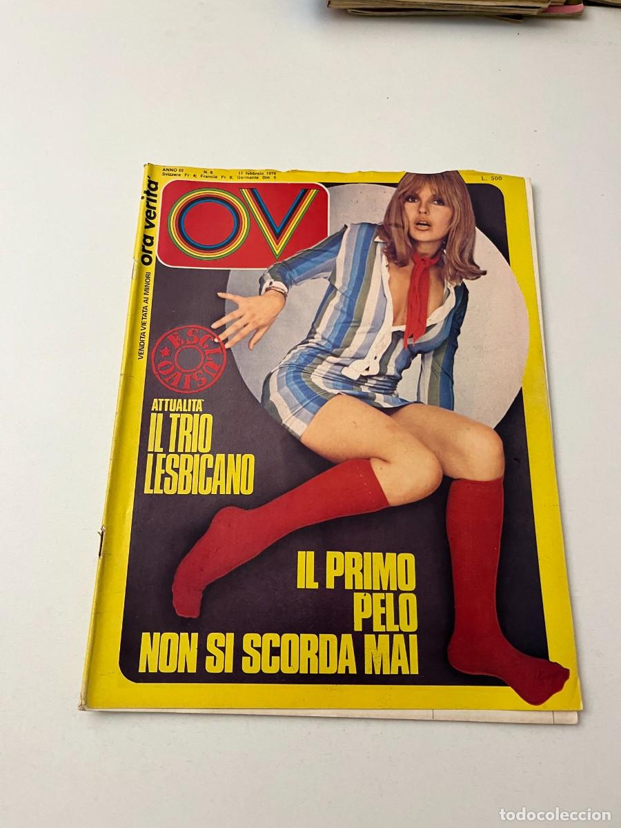 Journals: (13/10/24) vintage magazine : OV n.6 -young models-bizzarre-orgy-bondage- (VEDI FOT0!!)
