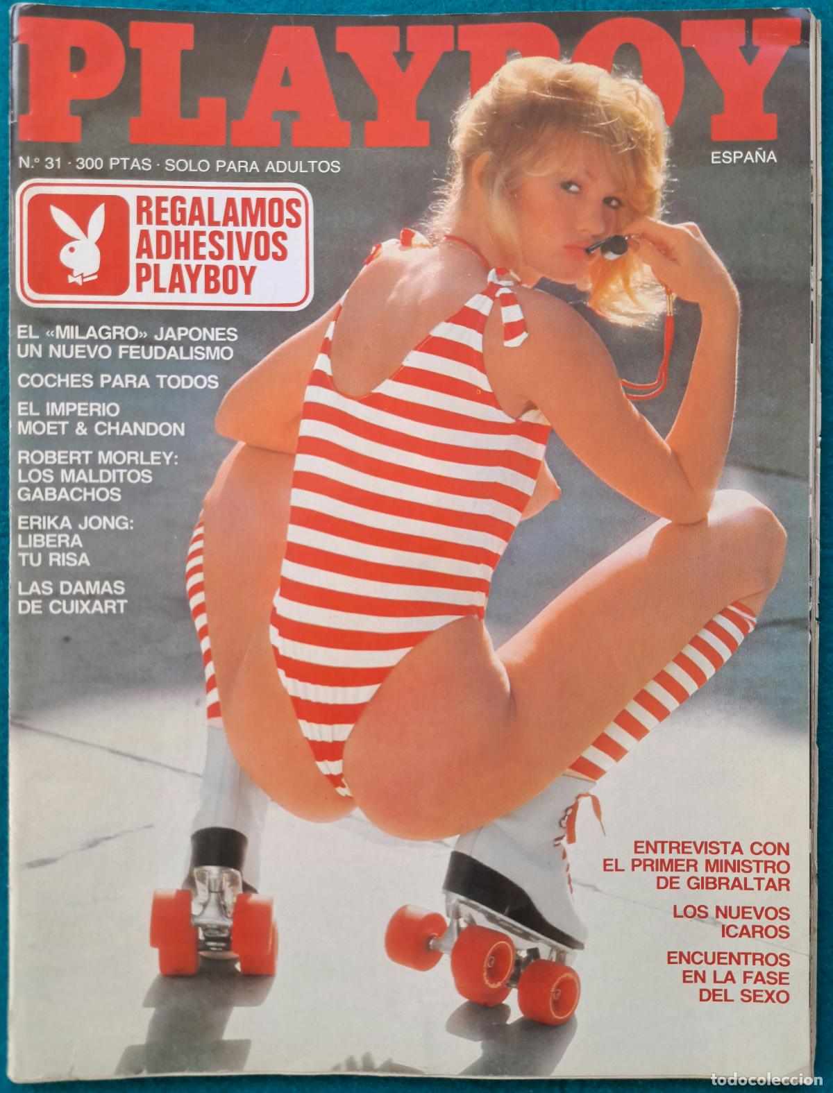 Revistas: RW REVISTA EROTICA PLAY BOY ESPA&Ntilde;A N&ordm; 31 1981 CON POSTER SIGHI ZANGER
