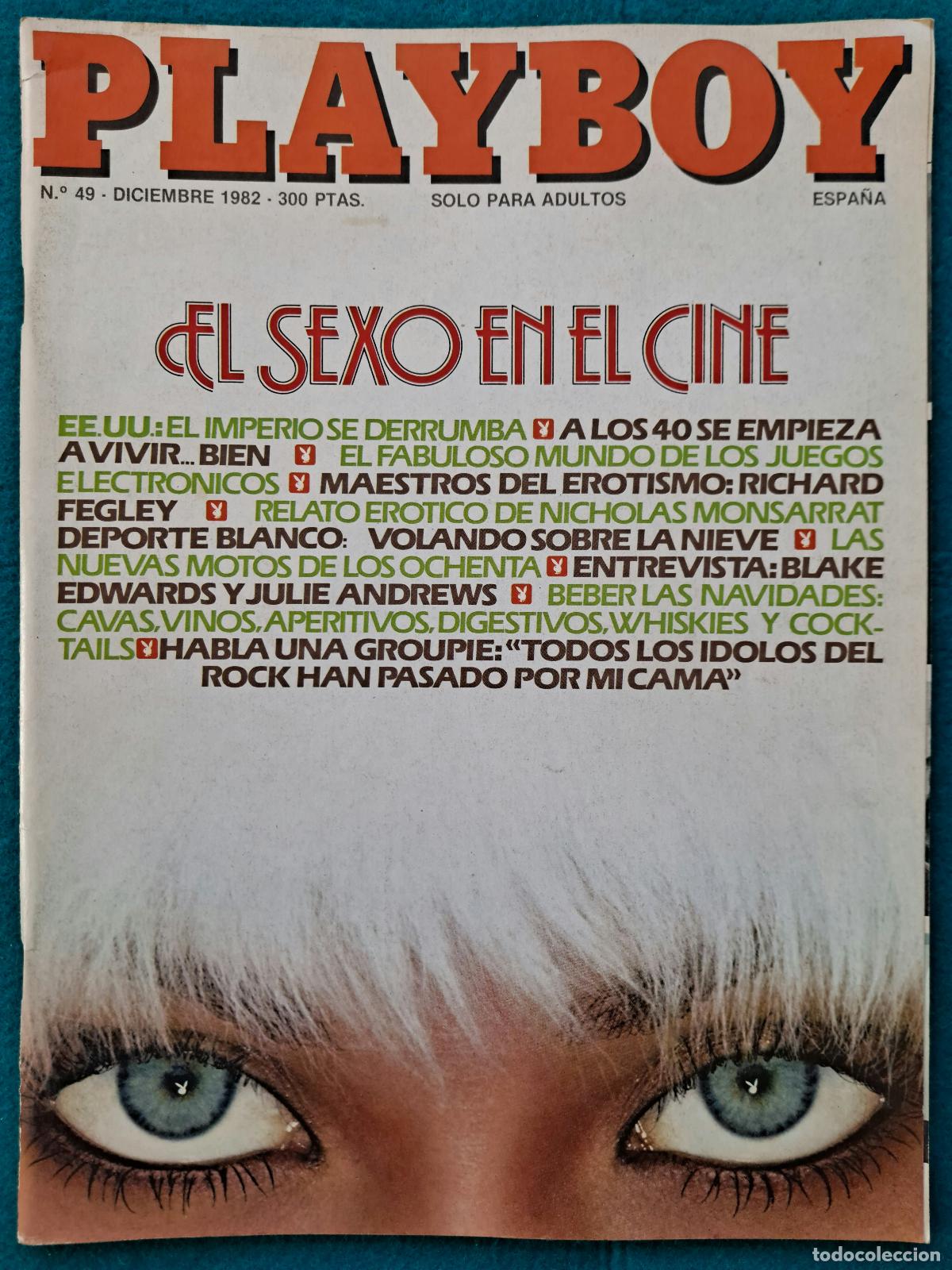 Journals: RW REVISTA EROTICA PLAY BOY ESPA&Ntilde;A N&ordm; 49 DICIEMBRE 1982 CON POSTER KIMBERLY MAC ARTHUR