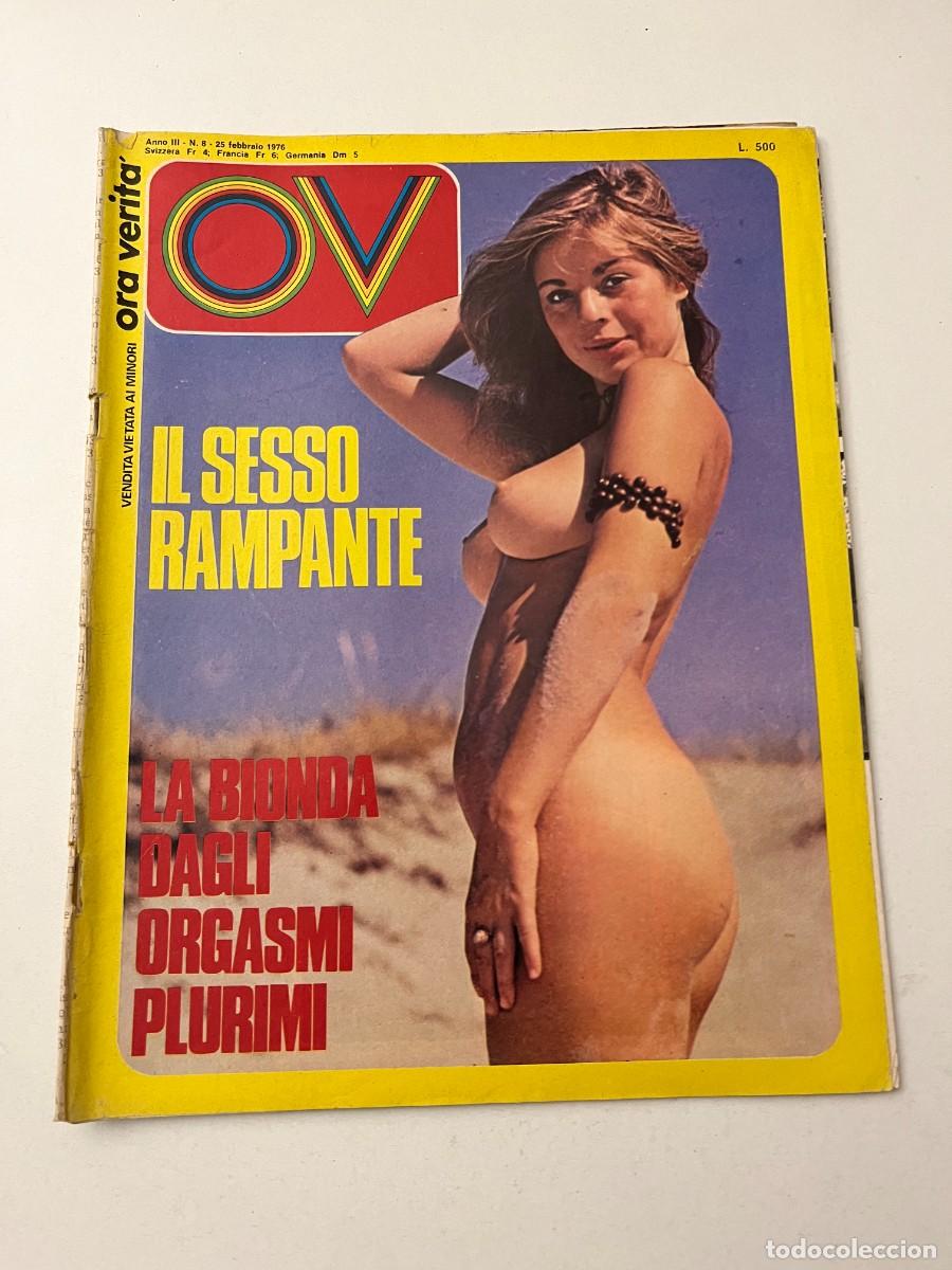 Journals: (13/10/24) vintage magazine : OV n.8 -bizzarre-orgy-lesbian- (VEDI FOT0!!)