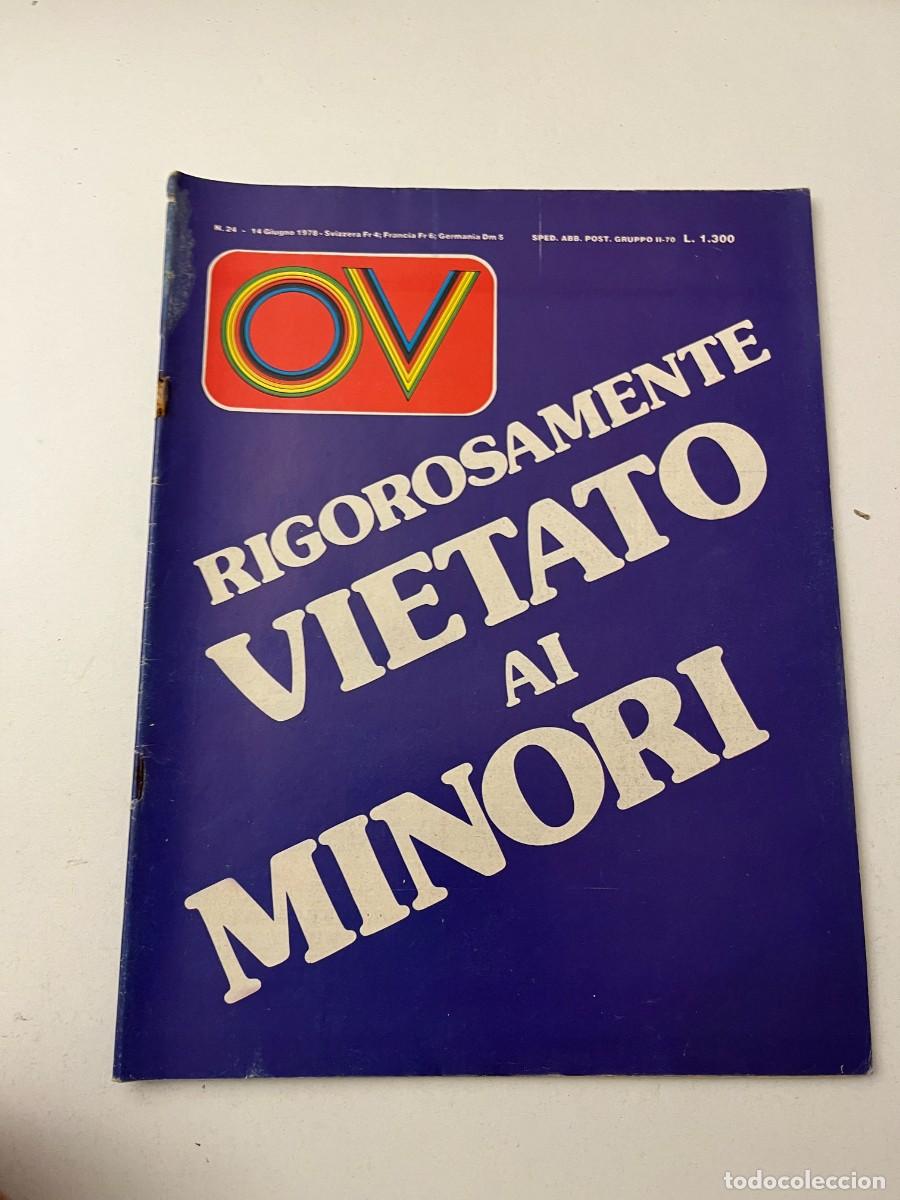 Journals: (13/10/24) vintage magazine : OV n.24 -animal-bizzarre-orgy-lesbian (VEDI FOT0!!)