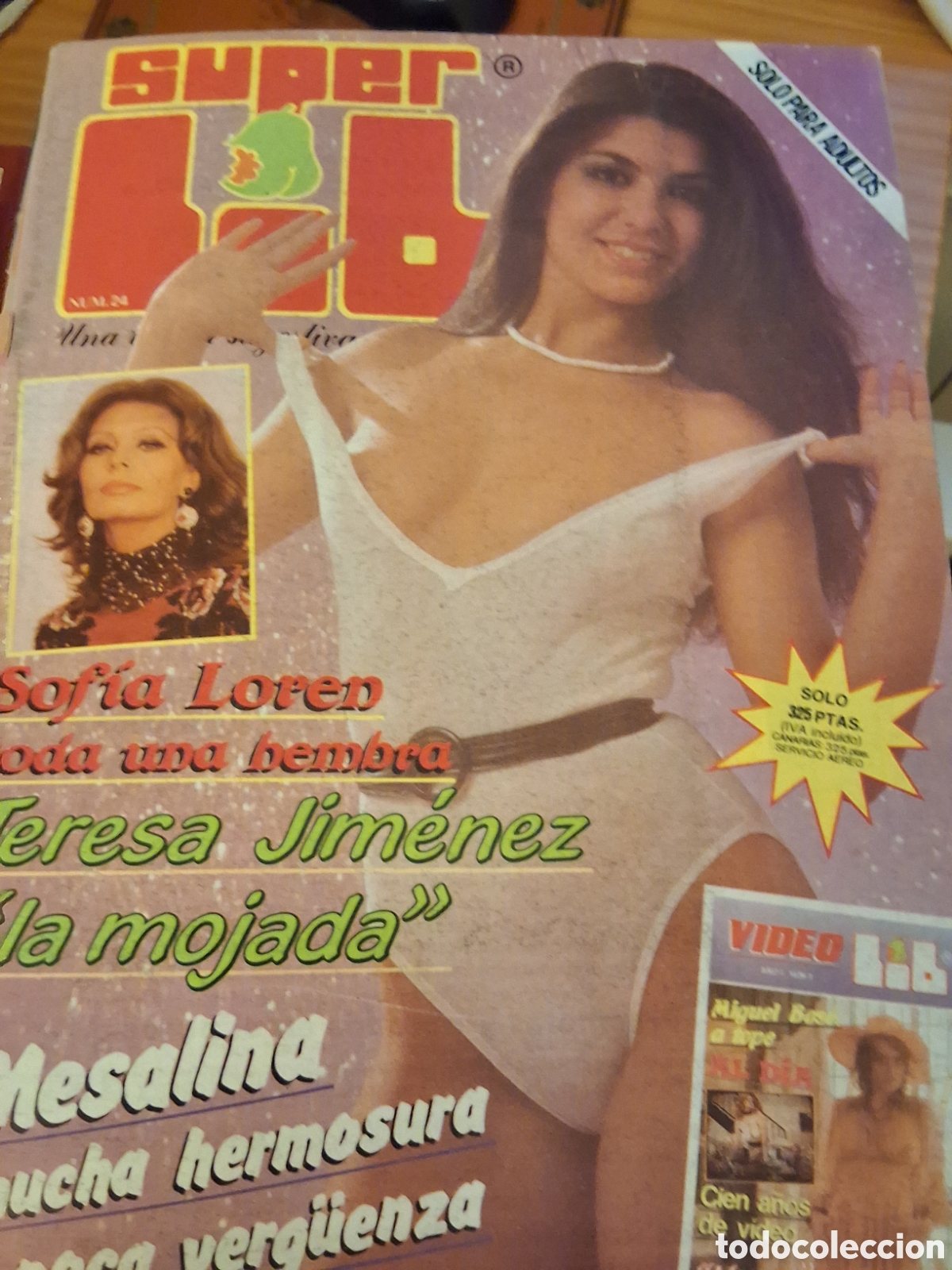 Zeitschriften: Super lib revista er&oacute;tica desnudos mujeres n&uacute;mero 24 Sof&iacute;a Loren Teresa Jim&eacute;nez