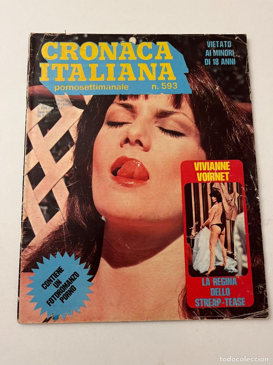 Journals: (14/10/24) vintage magazine : CRONACA ITALIANA n.593 -bizzarre-orgy-lesbian (VEDI FOT0!!)
