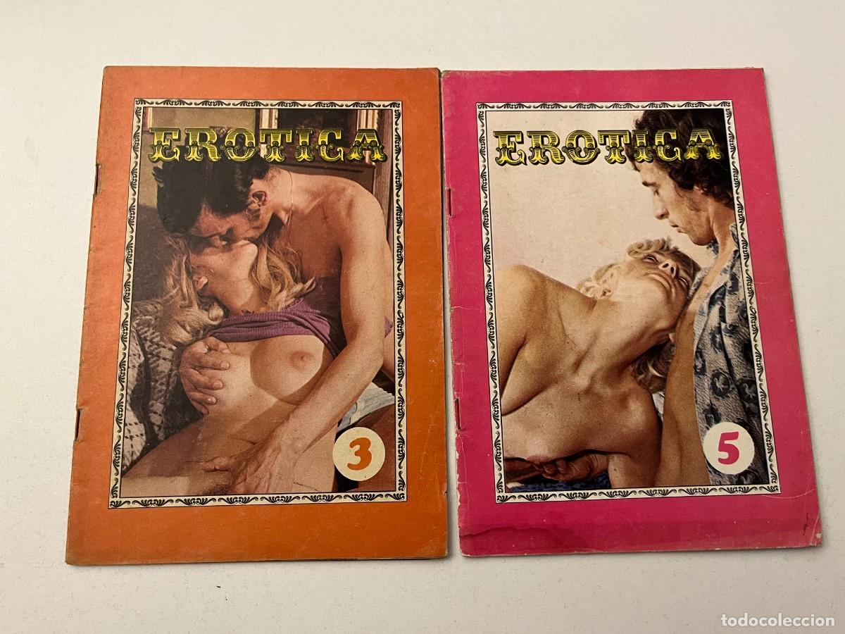 Journals: (16/10/24) 2 vintage magazine : EROTICA N.3 & 5 -bizzarre-orgy-lesbian (VEDI FOT0!!)