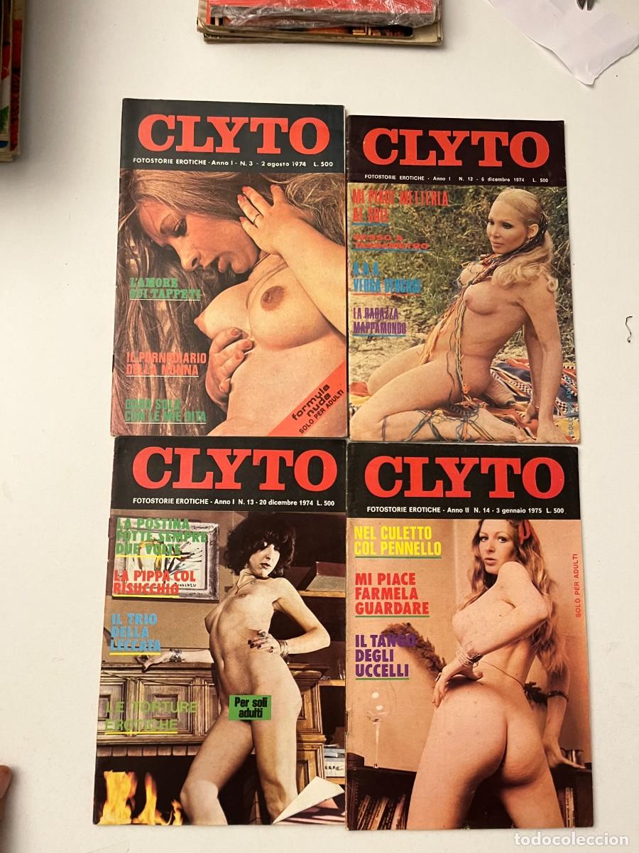Journals: (16/10/24) 4 vintage magazine : CLYTO N.3-12-13-14 -bizzarre-lesbo-orgy- (vedi foto!!)