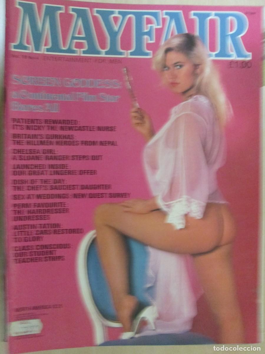 Magazines: DE QUIOSCO! Mayfair Vol. 18 N&uacute;mero 4 Revista para Adultos Er&oacute;tica Inglesa.