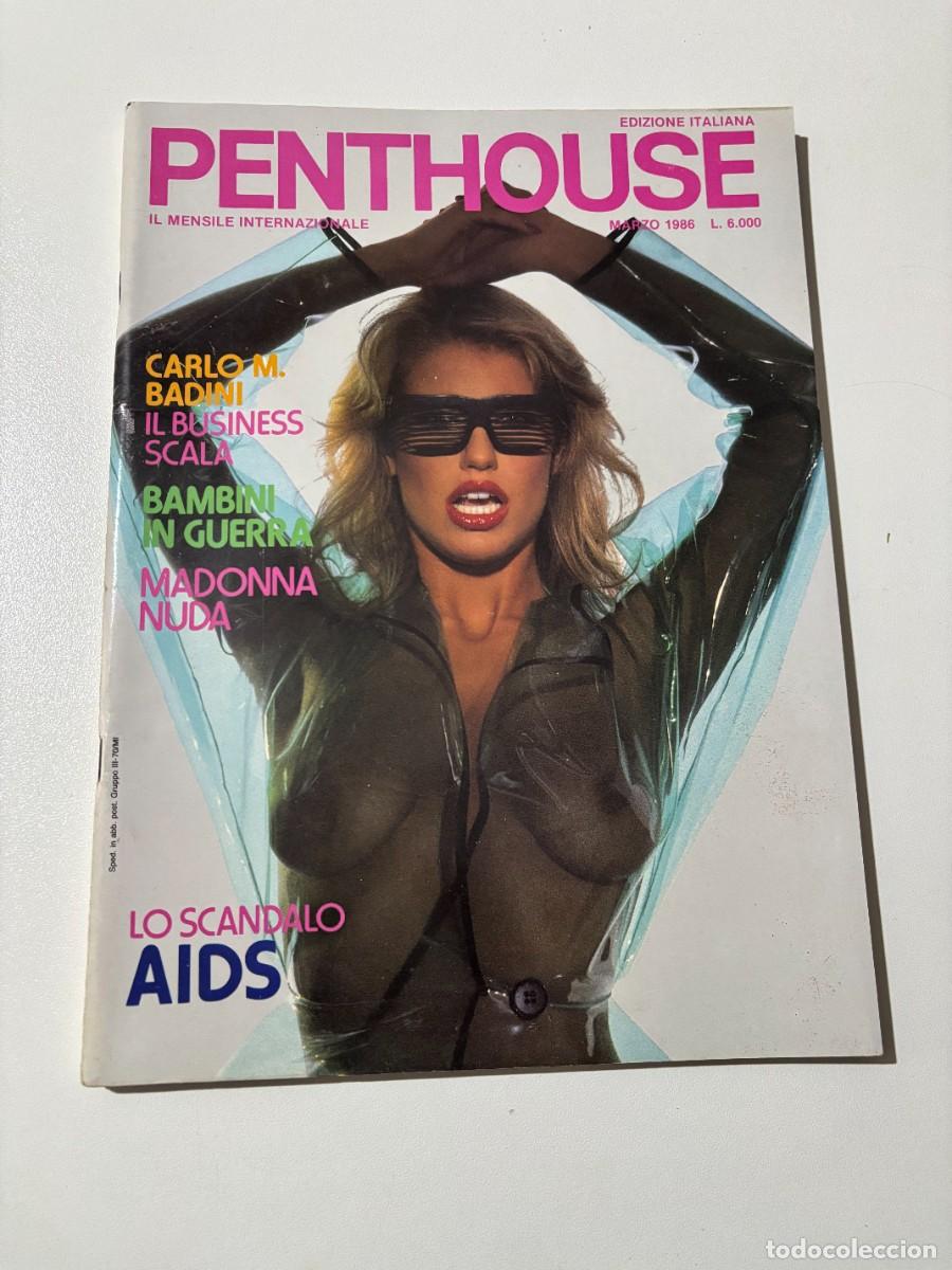 Magazines: PENTHOUSE ANNO I N.1 MARZO 1986 LOUISE CICCONE MADONNA HOLLY-O EROTIC MAGAZINE