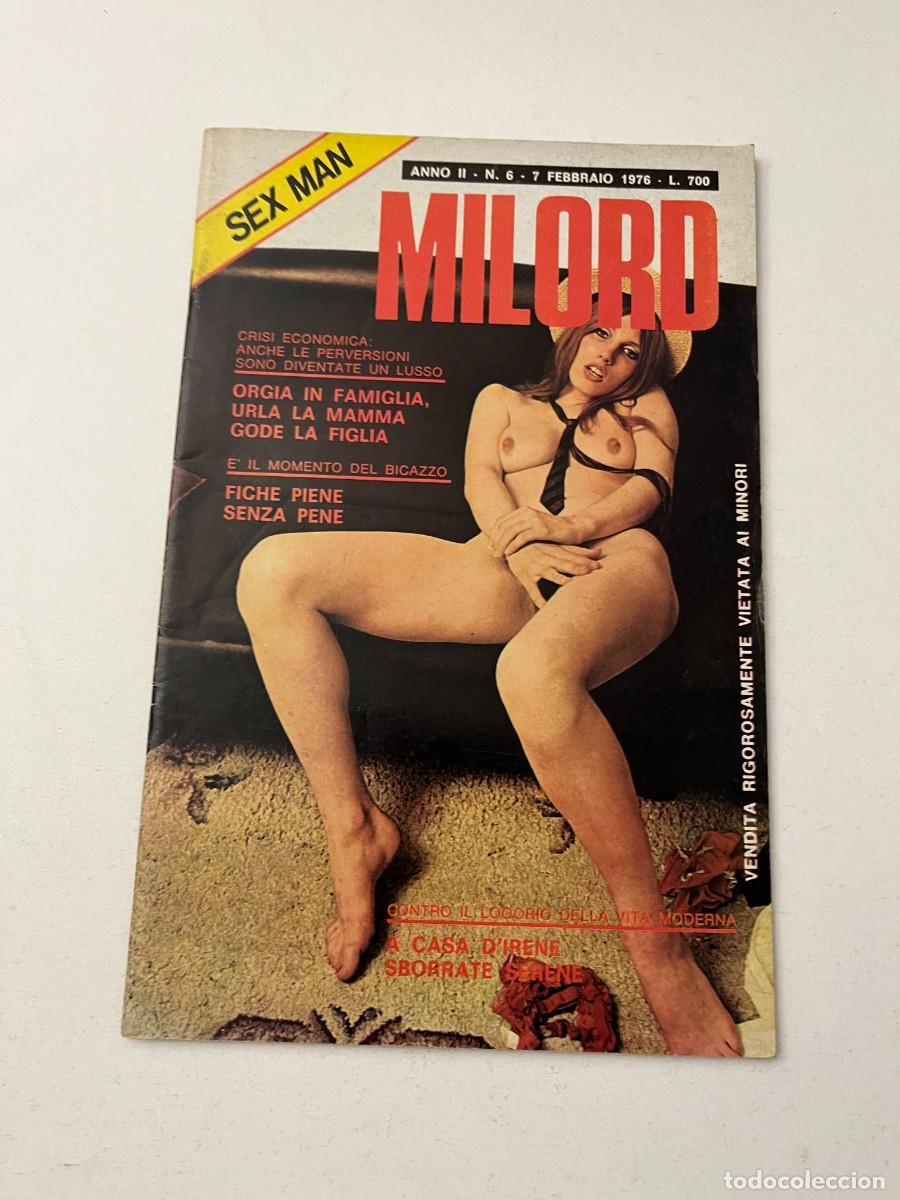 Journals: (16/10/24) vintage magazine : MILORD n.6 -bizzarre-lesbo-orgy- (vedi foto!!)