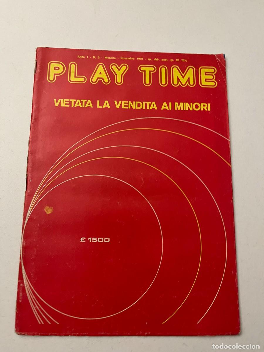 Magazines: (16/10/24) vintage magazine : PLAY TIME n.2 -bizzarre-lesbo-orgy- (vedi foto!!)