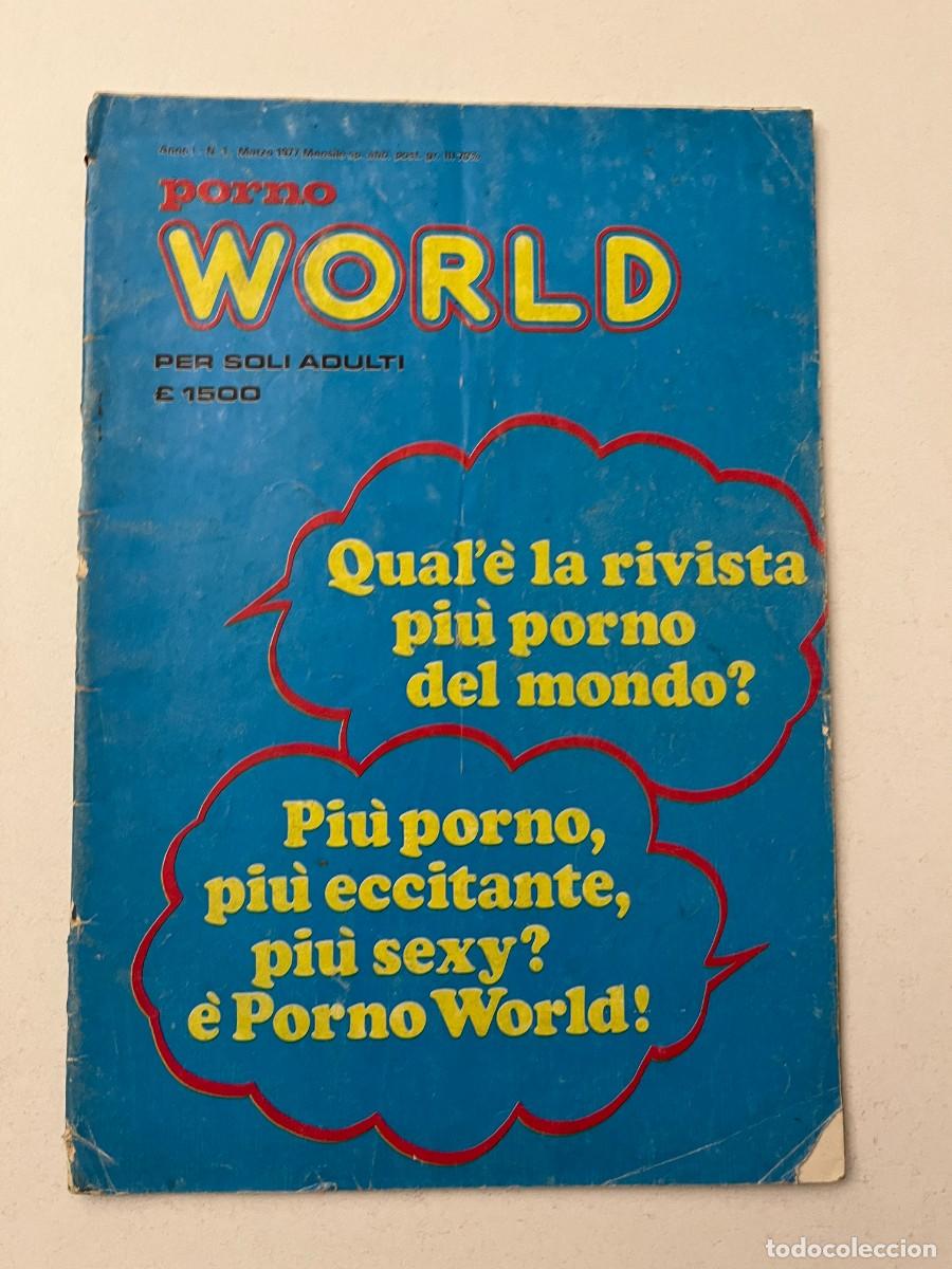 Magazines: (17/10/24) vintage magazine : PORNO WORLD n.1 -gay-bizzarre-lesbo-orgy- (vedi foto!!)