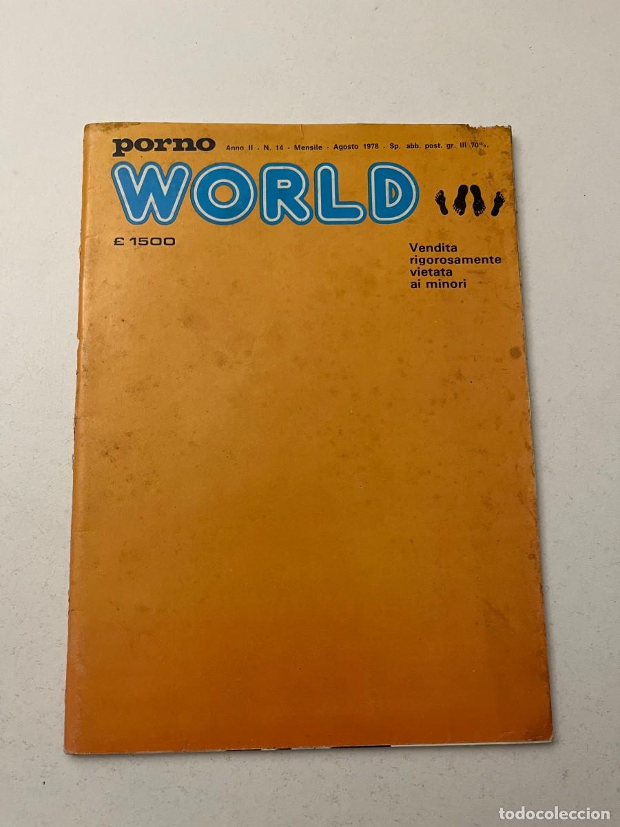 Magazines: (17/10/24) vintage magazine : PORNO WORLD n.14 -bizzarre-lesbo-orgy- (vedi foto!!)