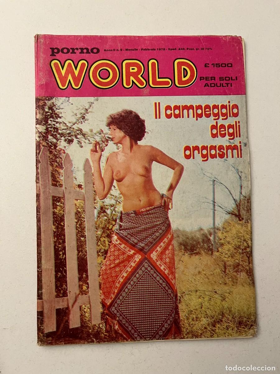Magazines: (17/10/24) vintage magazine : PORNO WORLD n.9 -bizzarre-lesbo-orgy- (vedi foto!!)