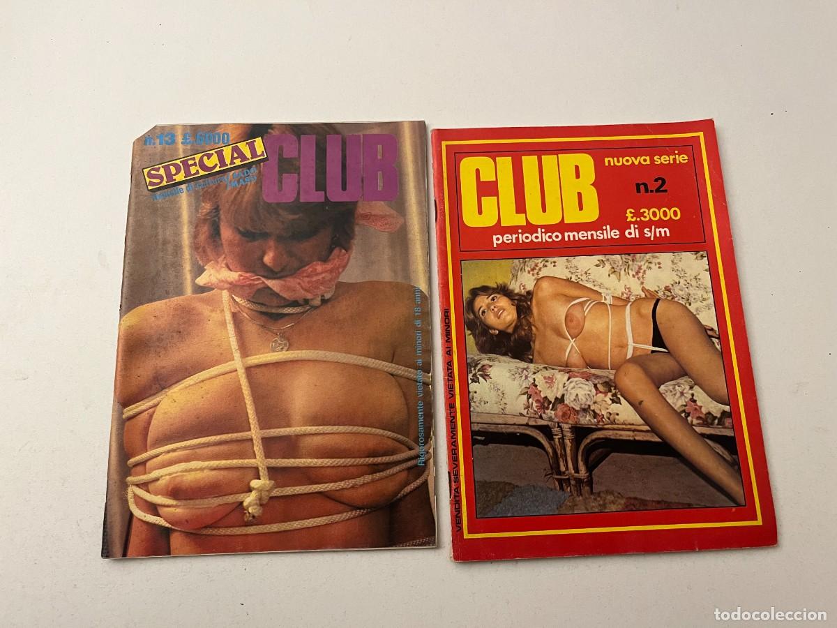Magazines: (17/10/24) 2 vintage magazine : CLUB -bizzarre-bondage-sadomaso-(vedi foto!!)