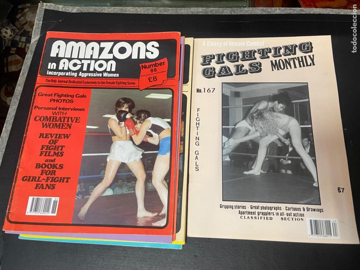 Journals: 7 +1 Amazons in action n&uacute;meros 82 83 84 85 86 87 88 Fighting gala 167 a&ntilde;o 1999