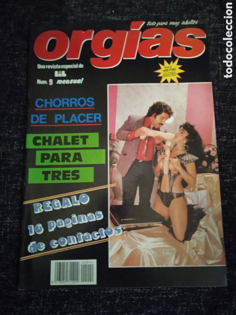 Journals: ORGIAS N&ordm; 9 , UNA REVISTA ESPECIAL DE LIB ( REVISTA EROTICA DE LOS 90 )
