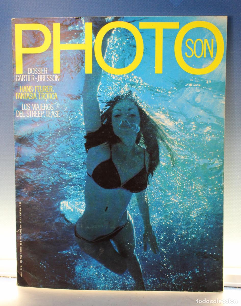 Revistas: Revista Photo Son n&ordm;6 1976. Cartier-Bresson, Hans Feurer,