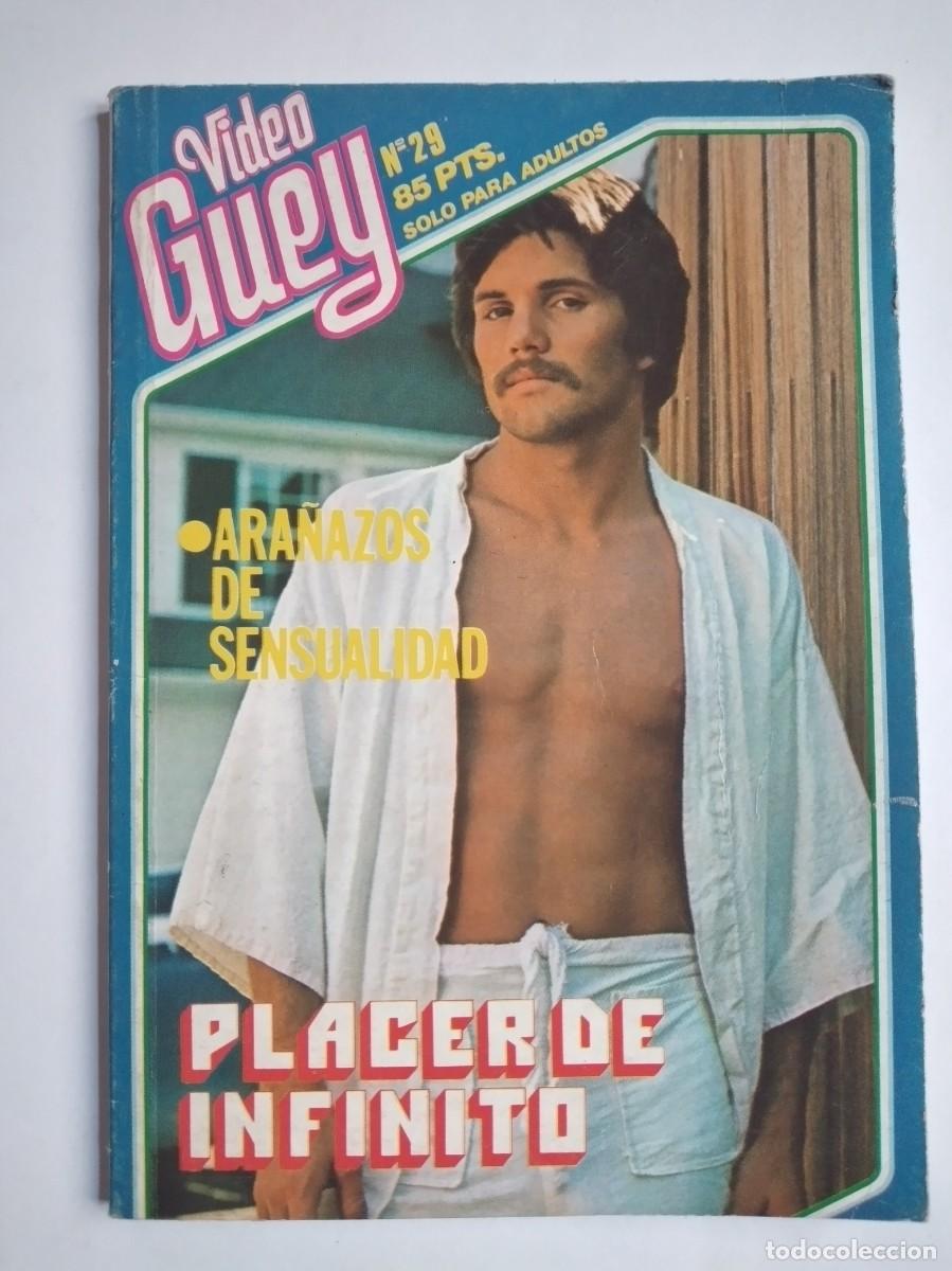 Revistas: VIDEO GUEY N&ordm; 29 S&Oacute;LO ADULTOS REVISTA PORNO GAY DESNUDOS MASCULINOS A&Ntilde;OS 80
