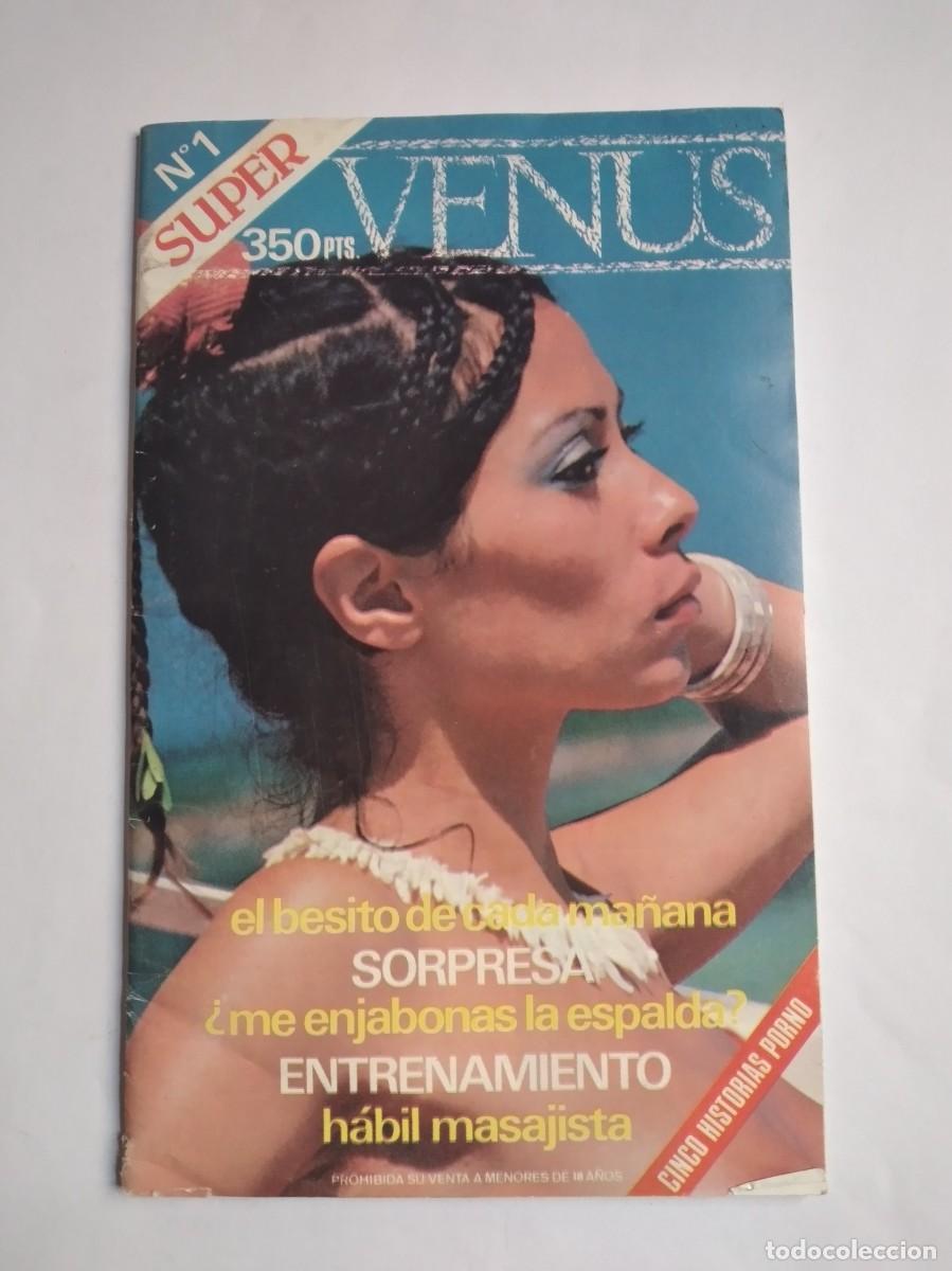 Revistas: SUPER VENUS N&ordm; 1 REVISTA PORNO A&Ntilde;OS 80