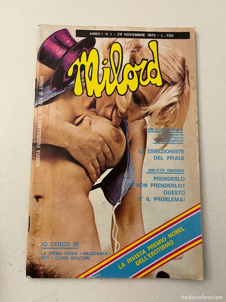 Journals: (19/10/24) vintage magazine : MILORD n.1 - young models - BIZZAR-LESBO-ORGY- (vedi foto!!)