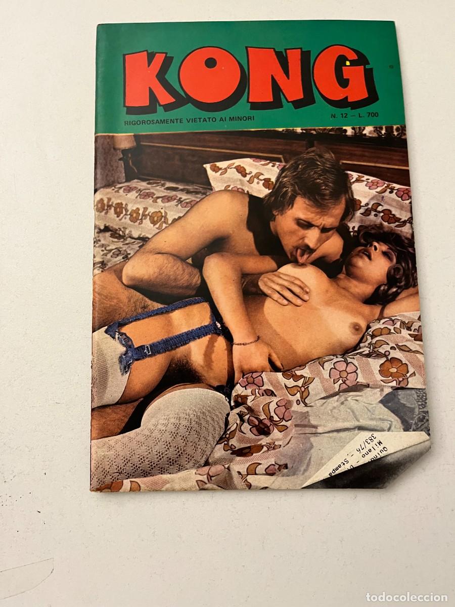 Journals: (19/10/24) vintage magazine : KONG n.12 - BIZZAR-LESBO-ORGY- (vedi foto!!)