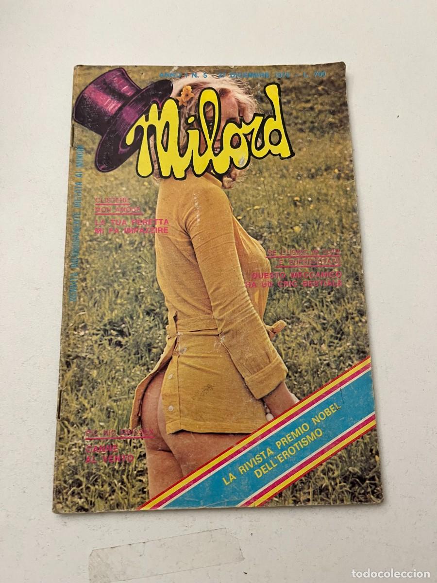 Journals: (19/10/24) vintage magazine : MILORD n.5 -bizzare-gay-orgy- (vedi foto!!)