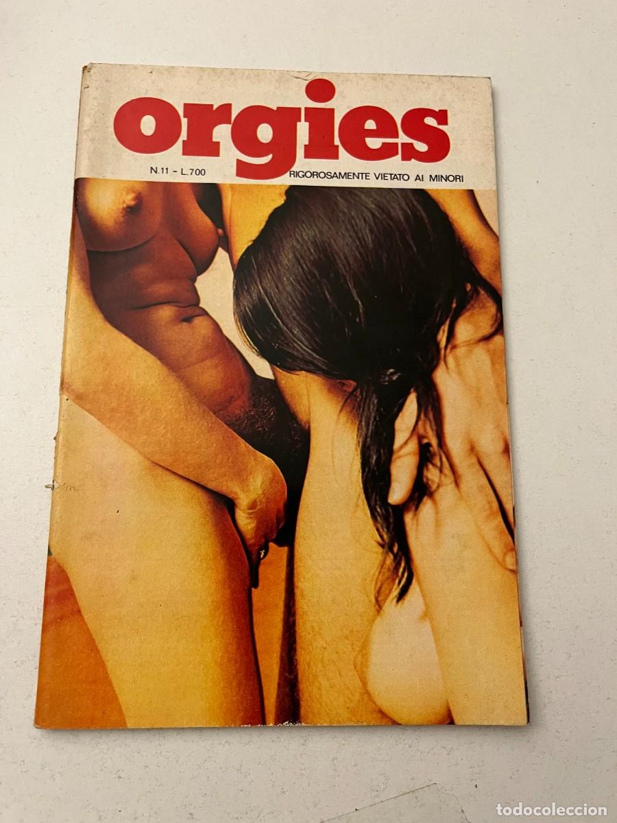 Journals: (19/10/24) vintage magazine : ORGIES n.11 -bizzare-gay-orgy- (vedi foto!!)