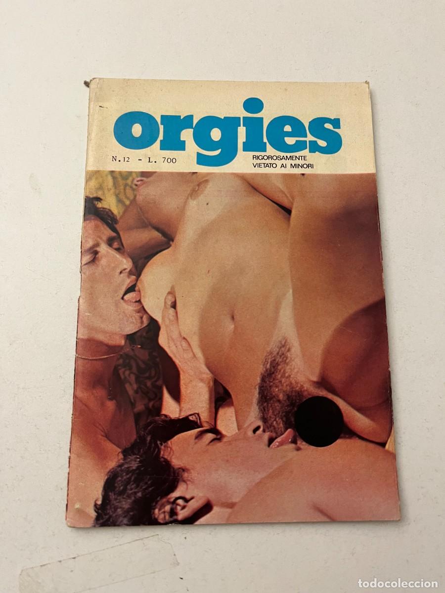 Journals: (19/10/24) vintage magazine : ORGIES n.12 -bizzare-gay-orgy- (vedi foto!!)