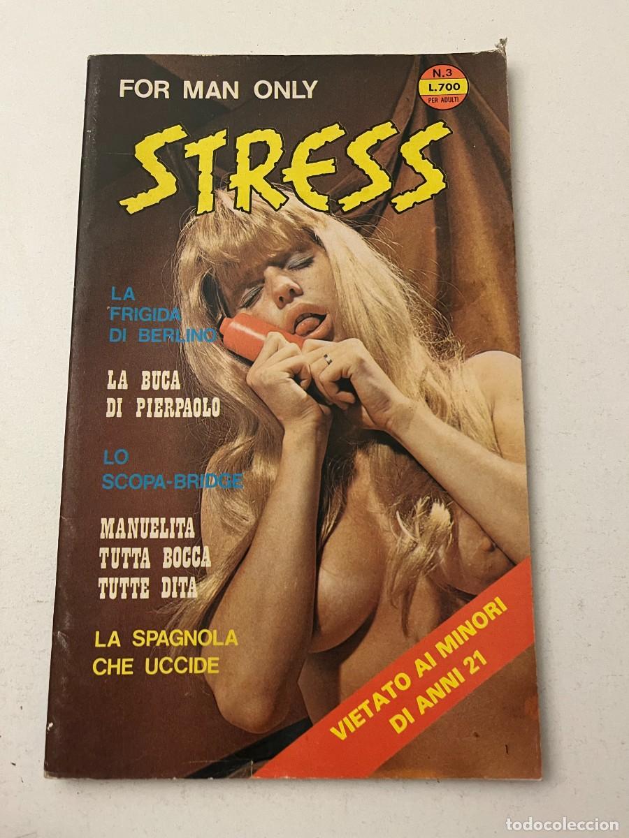 Journals: (19/10/24) vintage magazine : STRESS n.3 -bizzare-gay-orgy- (vedi foto!!)