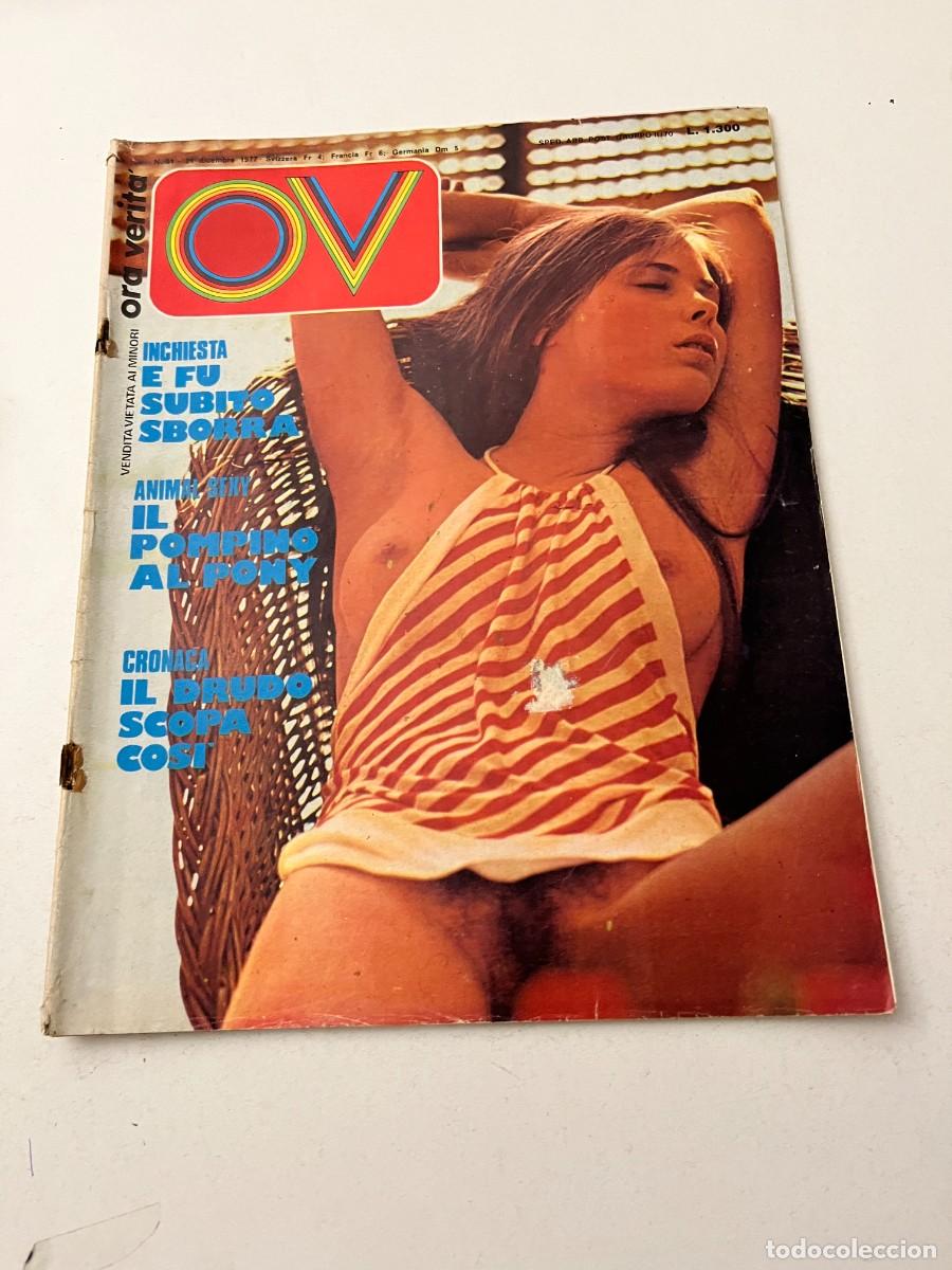Journals: (21/10/24) vintage magazine : OV n.51 -animal-bizzarre-orgy-lesbian- ecc.. (vedi foto!!)