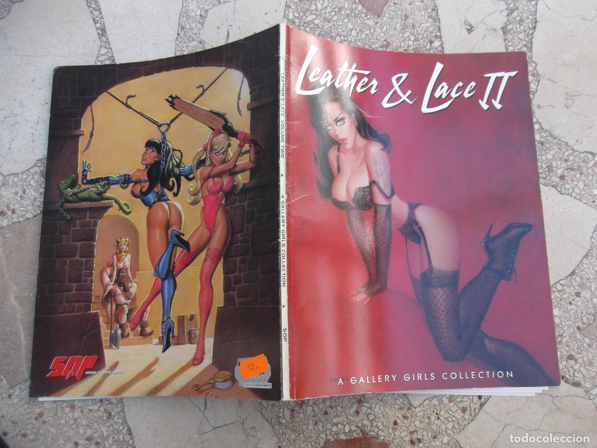 Journals: ilustracion, leather & lace II, vol-two, gallery girls collection,ilustracion erotica sado