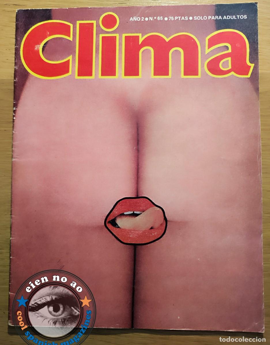 Magazines: CLIMA # 65 / 1980 ~ Revista porno-er&oacute;tica con fotos y relatos