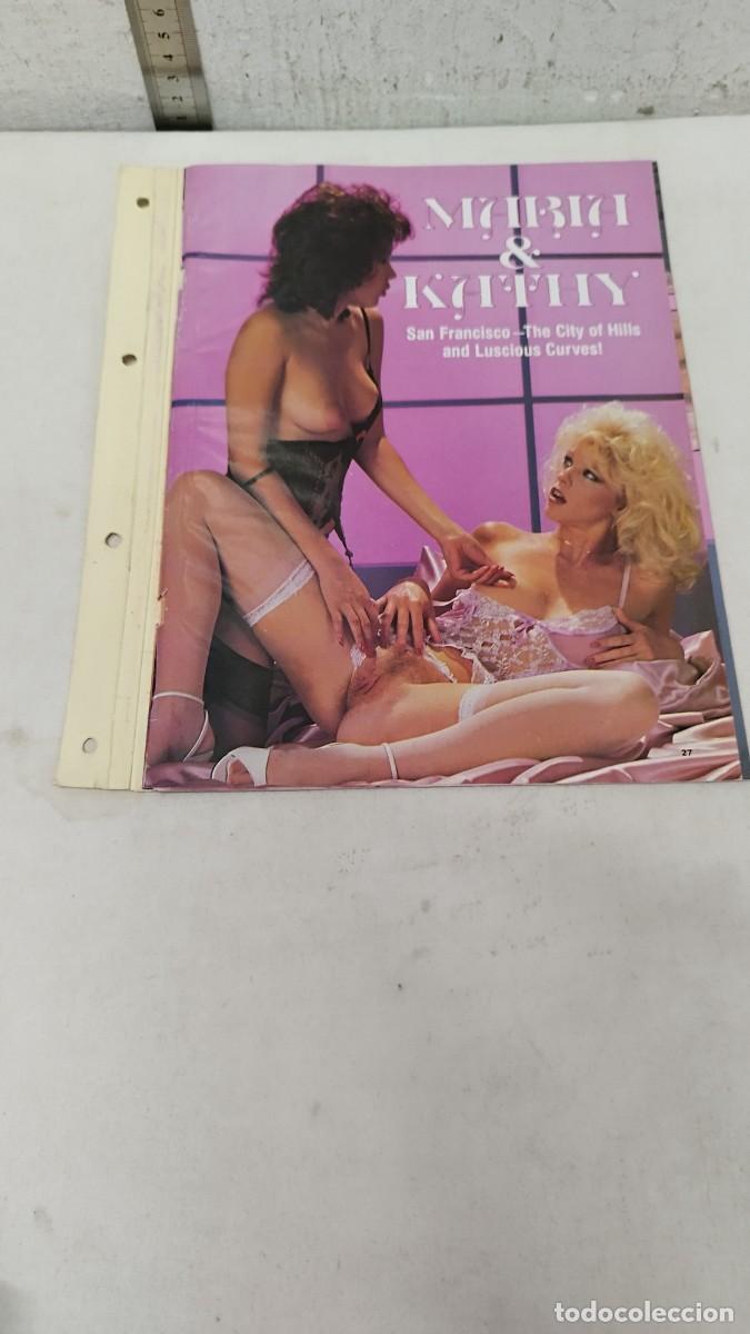 Magazines: Secci&oacute;n,varias p&aacute;ginas de una revista l&eacute;sbica para adultos.De la p&aacute;gina 24 a la 74.Porno lesbianas.