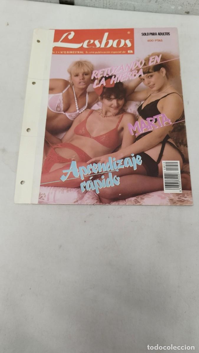 Zeitschriften: Revista para adultos,Lesbos N&deg;10.Marta aprendizaje r&aacute;pido.Porno l&eacute;sbico solo para adultos.