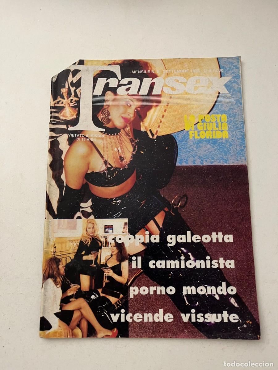 Journals: (22/10/24)vintage magazine: TRANSEX n.9 - trans magazine - (vedi foto!!)