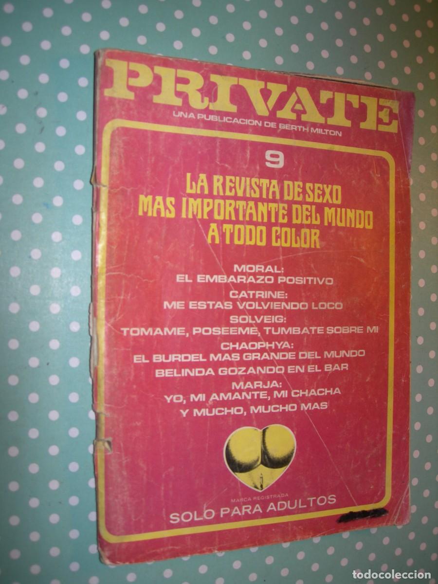 Zeitschriften: PRIVATE 9 / REVISTA PORNO / ADULTOS