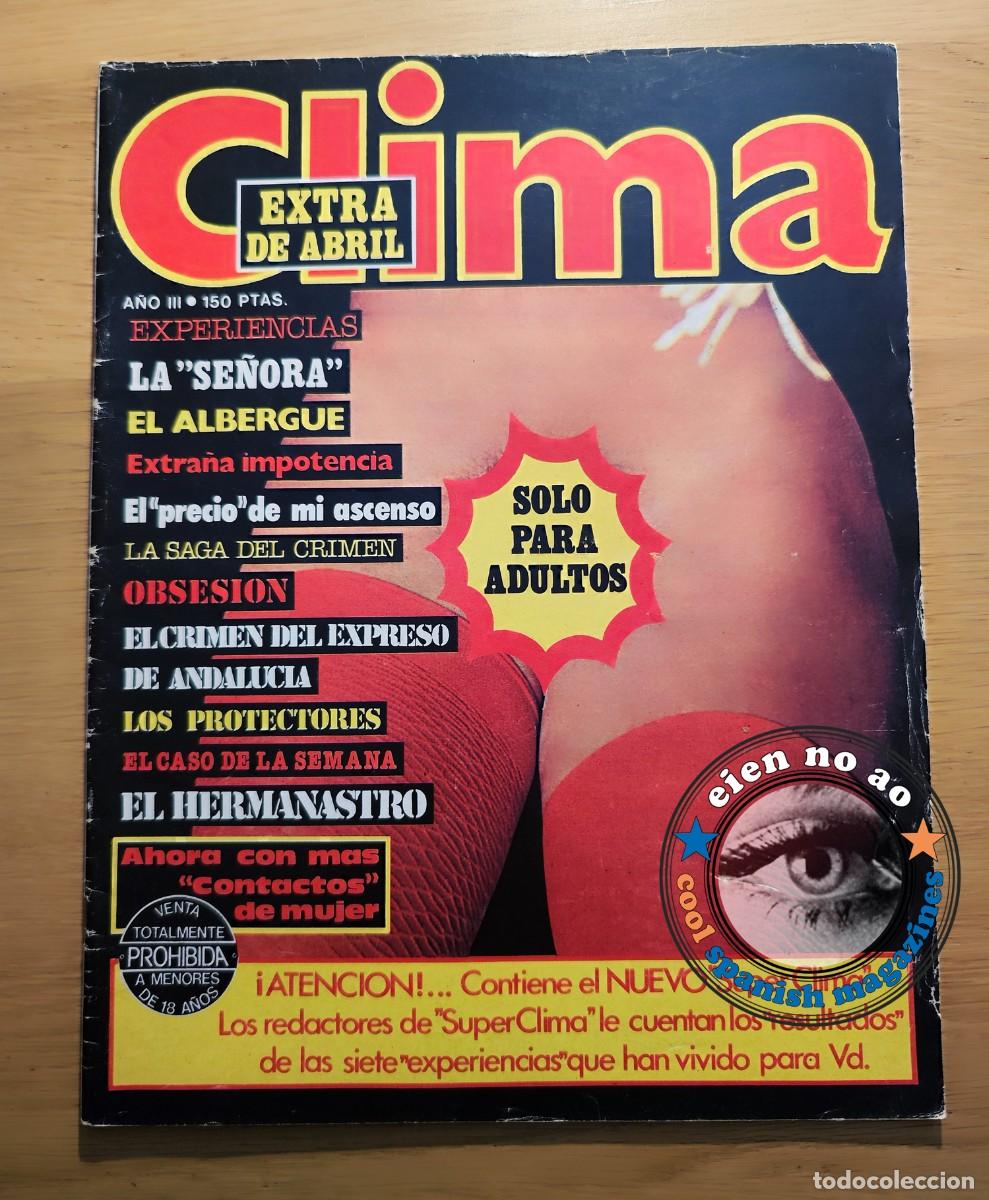 Magazines: CLIMA Extra # Abril / 1981 ~ Revista porno-er&oacute;tica con fotos y relatos ~ Sadomasoquismo