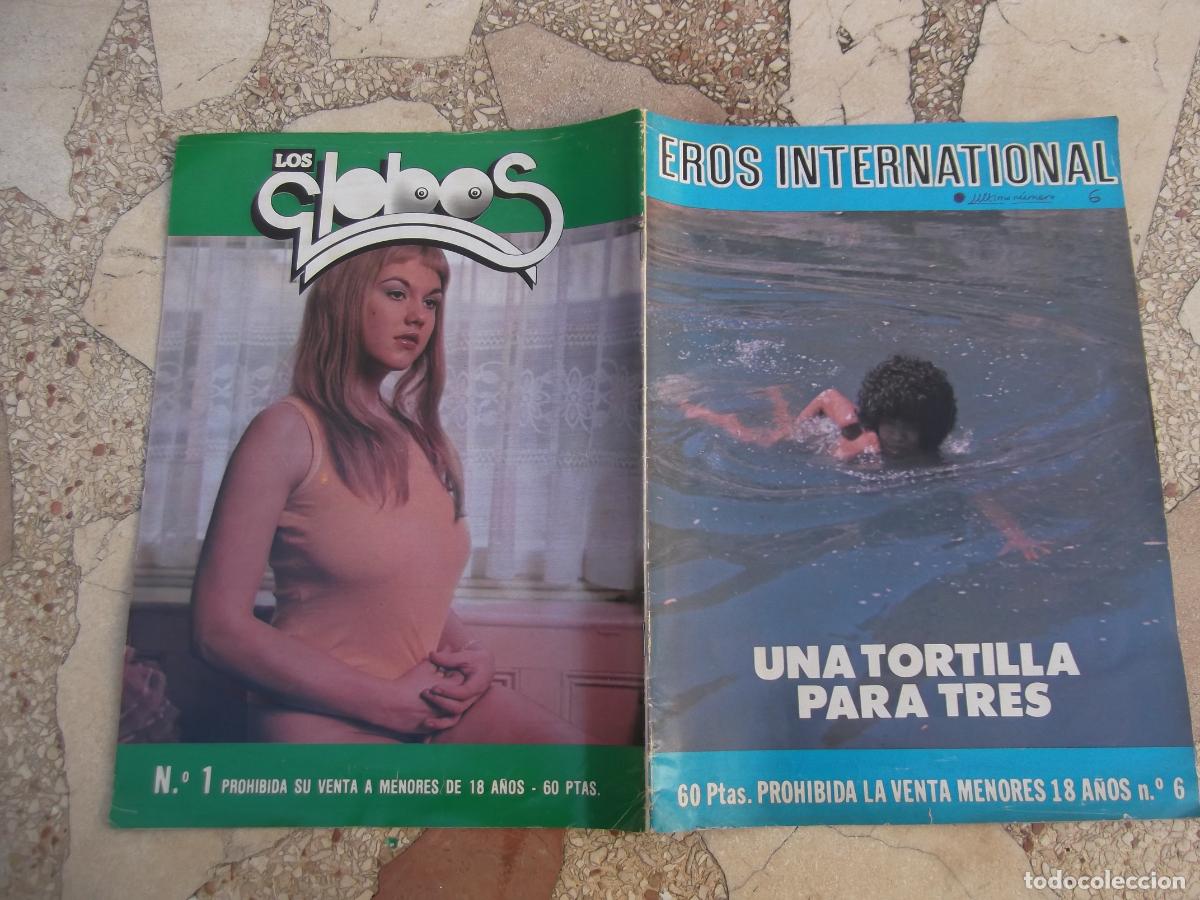 Journals: Eros international n&ordm; 6, revista er&oacute;tica espa&ntilde;ola ,solo para adultos