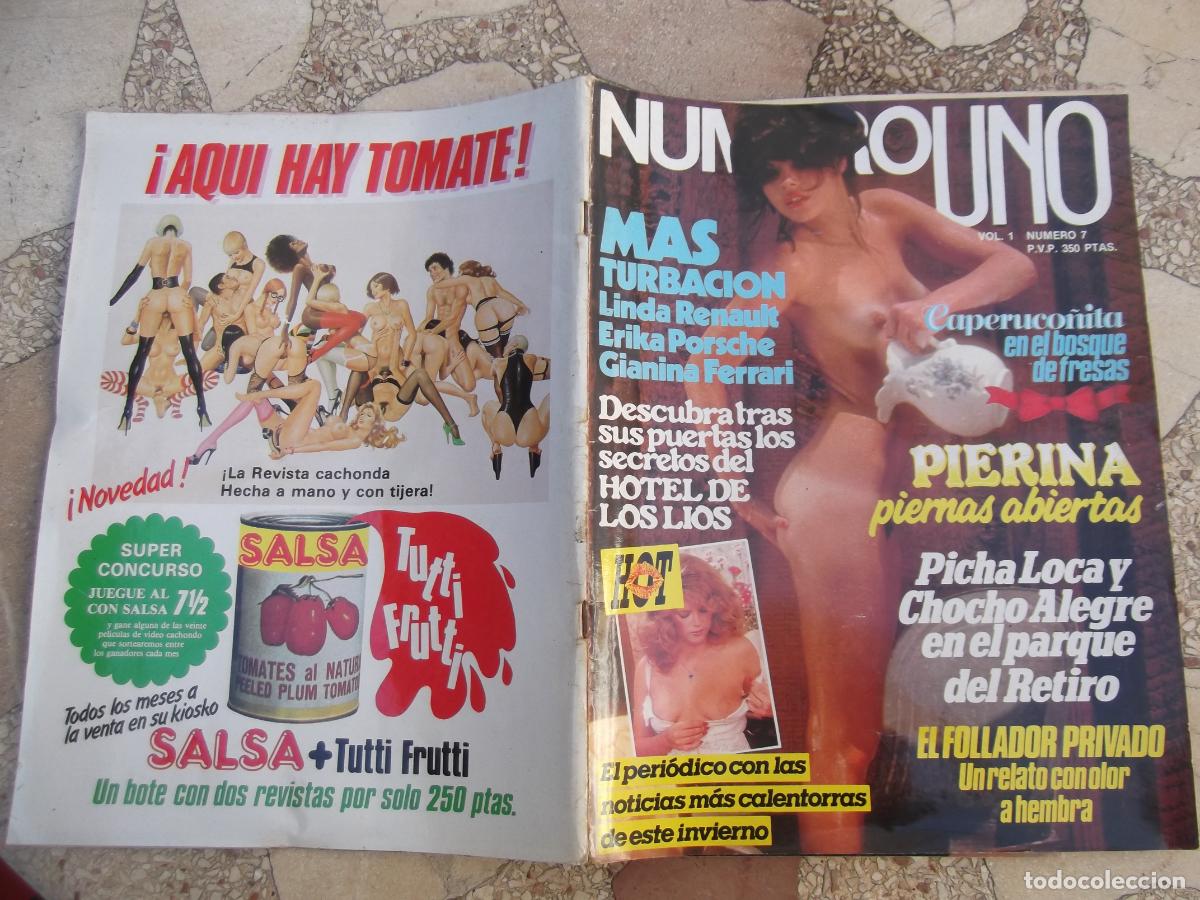 Journals: N&uacute;mero uno vol-1 n&ordm; 7, revista er&oacute;tica espa&ntilde;ola espa&ntilde;ola solo para adultos