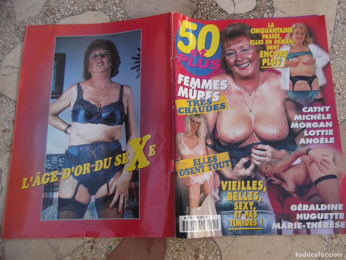 Journals: 50 et plus n&ordm; 1, revista er&oacute;tica francesa, solo para adultos